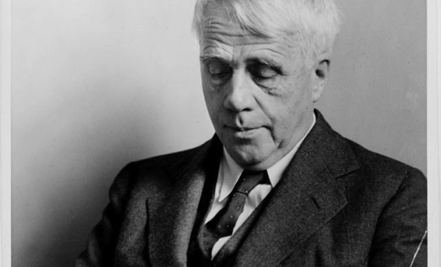 O poeta Robert Frost