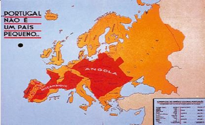 Exemplo da propaganda ufanista do regime de Salazar. Imagem retirada do blog: http://salazarvaiaocinema.wordpress.com/