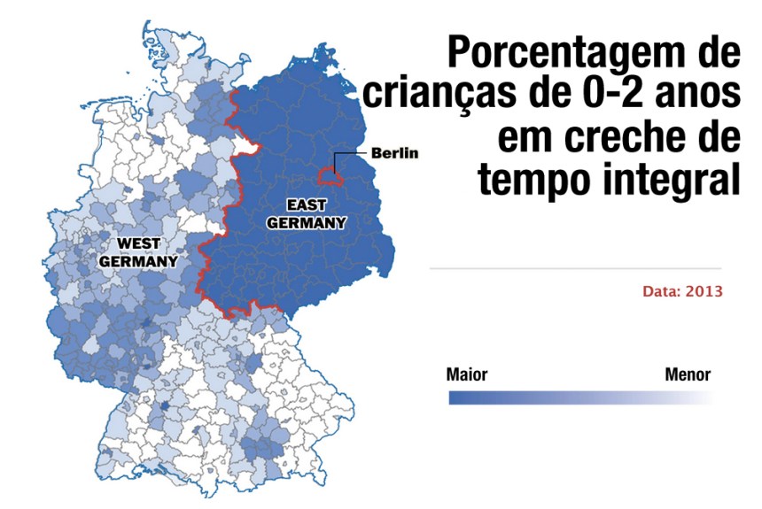 Fonte: Departamento de Estatísticas Federal da Alemanha - Destatis. Arte: Gene Thorp/ The Washington Post. Traduzido.