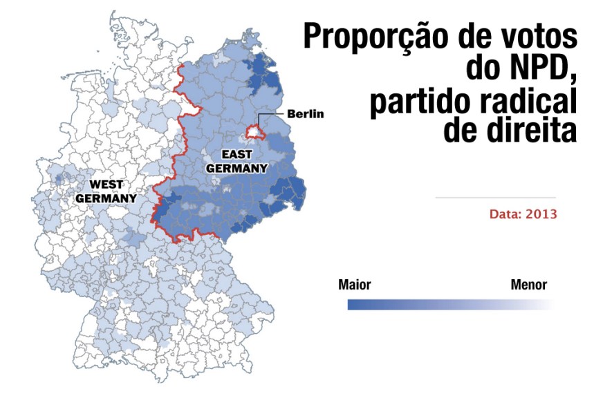 Fonte: Departamento de Estatísticas Federal da Alemanha - Destatis. Arte: Gene Thorp/ The Washington Post. Traduzido.