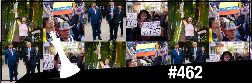 Xadrez Verbal Podcast #462 – Xi anfitrião e protestos na&nbsp;Bolívia